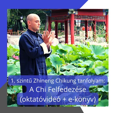 1. szintű (KEZDŐ) Zhineng Chikung alaptanfolyam: A Chi Felfedezése (oktatóvideó + e-könyv)